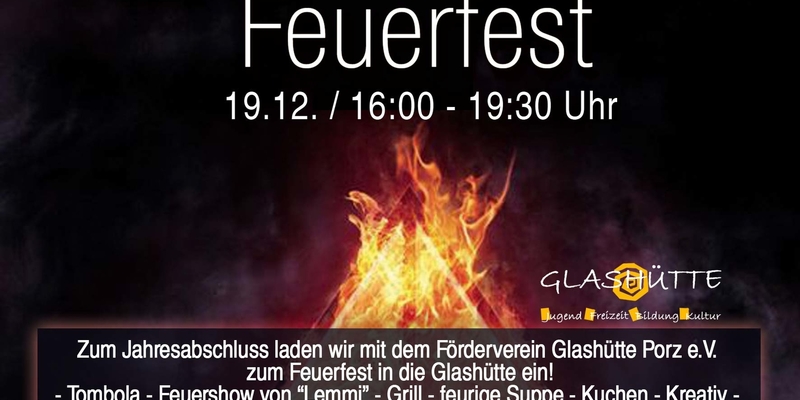 FEUERFEST - GLASHÜTTE FEUERFEST - GLASHÜTTE