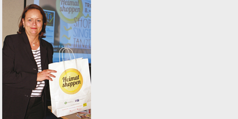Katja Wittke setzt auf viele Teilnehmer beim „Heimat shoppen“ in Niederkassel Katja Wittke setzt auf viele Teilnehmer beim „Heimat shoppen“ in Niederkassel